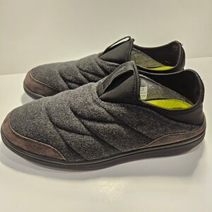 Florsheim Comfortech Mens 11M Javs Grey Wool Quilted Slip On Shoes 11978-013